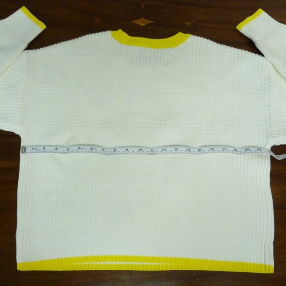 Kerri Rosenthal Sweater Anthropologie Smiley Sun Size Large - Picture 5 of 7